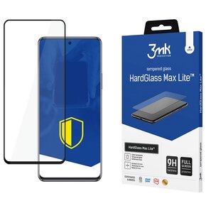 Szkło hartowane 3MK HardGlass Max Lite do Huawei nova 9 SE Czarny
