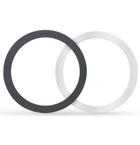 Blaszki TECH-PROTECT Magmat Magsafe Universal Magnetic Ring Czarny i Srebrny
