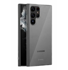 Etui CRONG Crystal Slim Cover do Samsung Galaxy S22 Ultra Przezroczysty