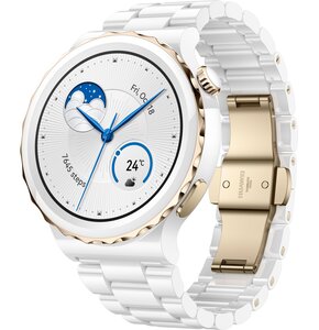 Smartwatch HUAWEI Watch GT 3 Pro Elegant 43mm Biało-złoty