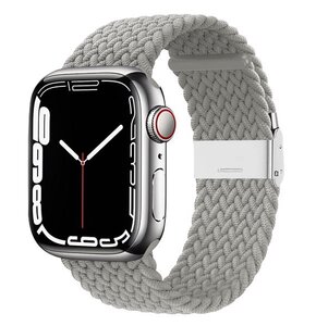 Pasek CRONG Wave Band do Apple Watch (38/40/41/42mm) Jasnoszary