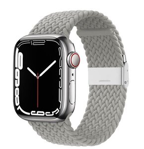 Pasek CRONG Wave Band do Apple Watch (42/44/45/49mm) Jasnoszary