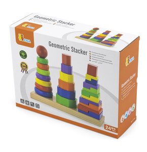 Zabawka edukacyjna VIGA Piramidki 50567