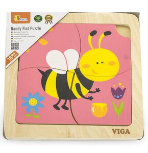 Puzzle VIGA Na podkładce Pszczółka 50138 (4 elementy)