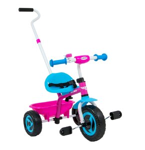 Rowerek trójkołowy MILLY MALLY Turbo Różowo-niebieski