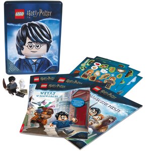 Zestaw książek LEGO Harry Potter Zestaw książek z klockami TIN-6401