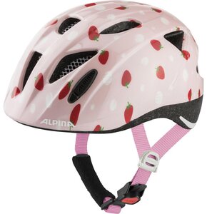 Kask rowerowy ALPINA Ximo Strawberry Różowy dla Dzieci (rozmiar M)