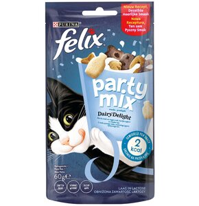Karma dla kota FELIX Party Mix Mleko z jogurtem i serem cheddar 60 g