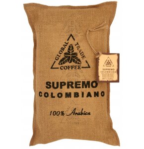 Kawa ziarnista GLOBAL COFFEE Supremo Colombiano Arabica 1 kg