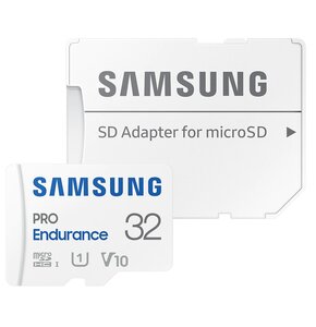 Karta pamięci SAMSUNG Pro Endurance microSDHC 32GB + Adapter