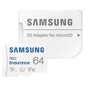 Karta pamięci SAMSUNG Pro Endurance microSDXC 64GB + Adapter