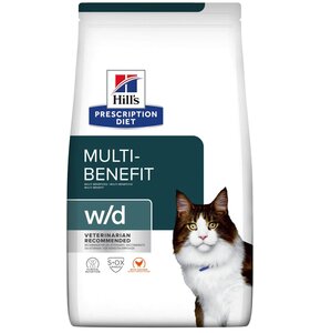 Karma dla kota HILL'S Prescription Diet W/D Multi Benefit Kurczak 3 kg