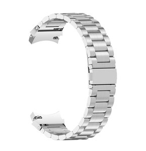 Pasek PURO Metal Stainless Band do Samsung Galaxy Watch 4/4 Classic (40/42/44/46mm) Srebrny