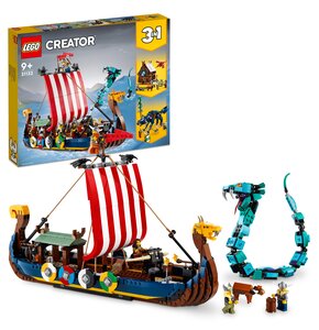 LEGO 31132 Creator Statek wikingów i wąż z Midgardu