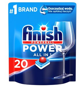 Tabletki do  zmywarek FINISH Powerball Power All in 1 Fresh - 20 szt.