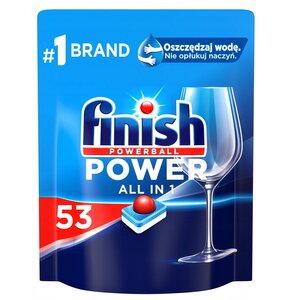 Tabletki do zmywarek FINISH Powerball Power All in 1 Fresh - 53 szt.