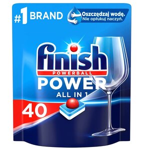Tabletki do zmywarek FINISH Powerball Power All in 1 Fresh - 40 szt.