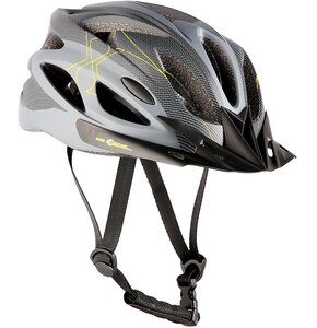 Kask NILS EXTREME MTW291 Szaro-czarny MTB (rozmiar S)