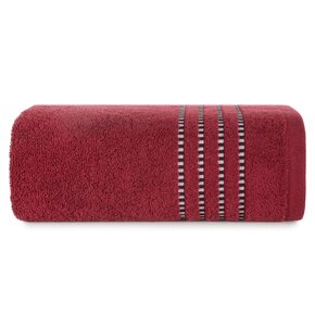 Ręcznik Fiore (16) Czerwony 50 x 90 cm