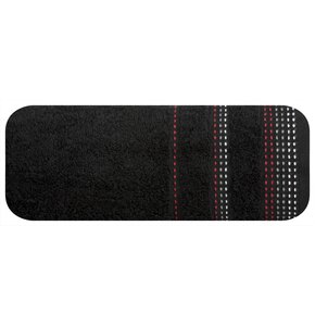 Ręcznik Pola Czarny 30 x 50 cm
