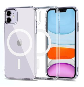 Etui TECH-PROTECT MagMat MagSafe do Apple iPhone 11 Przezroczysty