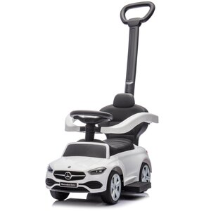 Jeździk SUN BABY Mercedes C-Class J05.040.1.2 Biały rączka