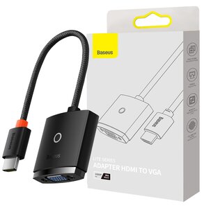 Adapter HDMI - VGA BASEUS Lite Series WKQX010001