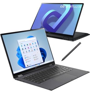 Laptop LG Gram 2022 14T90Q-G.AA55Y 14" IPS i5-1240P 16GB RAM 512GB SSD Windows 11 Home