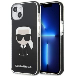 Etui KARL LAGERFELD Iconik Karl do Apple iPhone 13 Mini Czarny