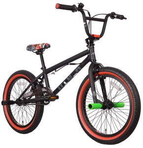 Rower młodzieżowy MBM BMX 898 U+N-O 20 cali dla chłopca Czarny mat