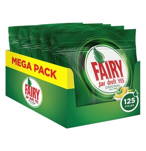 Kapsułki do zmywarek FAIRY All In One Lemon - 5 x 25 szt.
