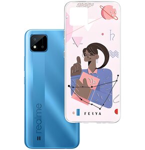 Etui 3MK Skinny Case do Realme C11 2021 Koziorożec