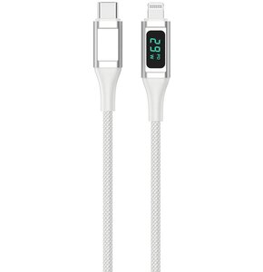 Kabel USB-C - Lightning 4SMARTS DigitCord 1.5 m