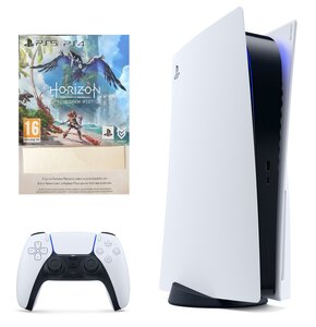Konsola SONY PlayStation 5 + Horizon: Forbidden West (klucz aktywacyjny)