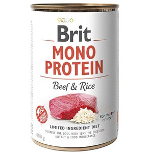Karma dla psa BRIT Mono Protein Wołowina z ryżem 400 g