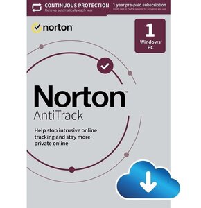 Oprogramowanie NORTON AntiTrack 1 URZĄDZENIE 1 ROK Kod aktywacyjny