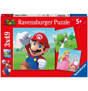 Puzzle RAVENSBURGER Premium: Super Mario 5186 (147 elementów)