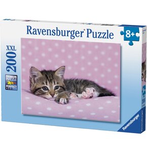 Puzzle RAVENSBURGER Kotek 12824 (200 elementów)