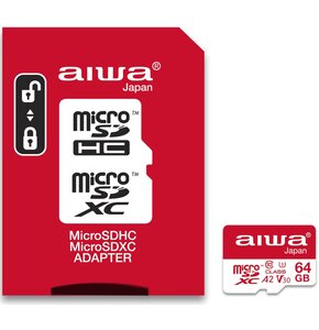 Karta pamięci AIWA microSD 64GB + Adapter
