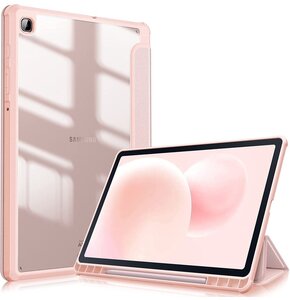 Etui na Galaxy Tab S6 Lite 2020/2022 TECH-PROTECT SmartCase Hybrid Różowy