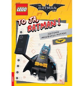 Książka LEGO Batman To ja, Batman! Dziennik Mrocznego rycerza BAT-450