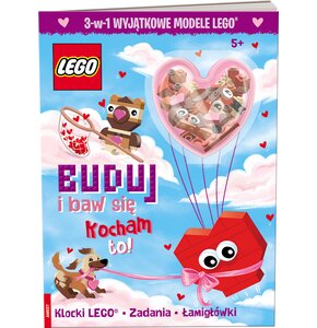 Książka LEGO Buduj i Baw Się Kocham to! BBAZ-6605