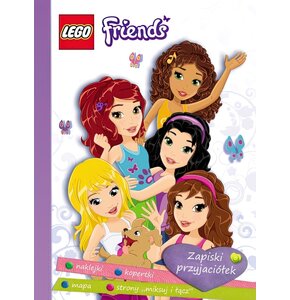 Książka LEGO Friends Zapiski przyjaciółek LFF101
