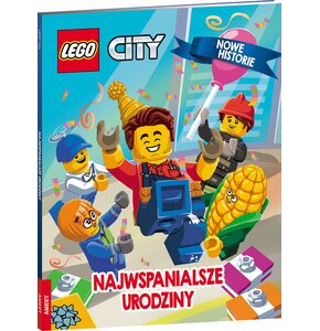 Książka LEGO City Najwspanialsze Urodziny LWR-6001