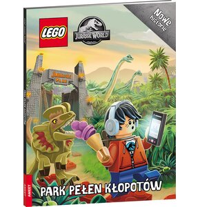 Książka LEGO Jurassic World Park Pełen Kłopotów LWR-6202