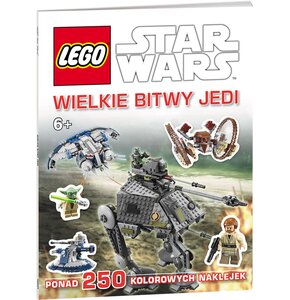 Książka LEGO Star Wars Wielkie bitwy Jedi LSW4