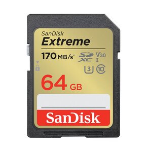 Karta pamięci SANDISK Extreme SDXC 64GB