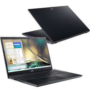 Laptop ACER Aspire 7 A715-51G-50RA 15.6" IPS 165Hz i5-1240P 16GB RAM 512GB SSD GeForce RTX3050Ti Windows 11 Home