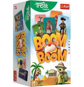 Gra karciana TREFL Boom Boom Rodzina Treflików 02122