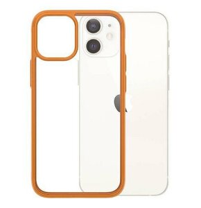 Etui PANZERGLASS ClearCase do Apple iPhone 12 Mini Pomarańczowy